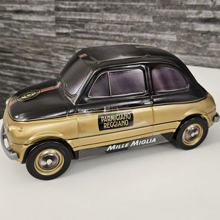 Fiat Cinquecento Mille Miglia con Parmigiano Reggiano