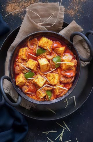 Paneer karahi