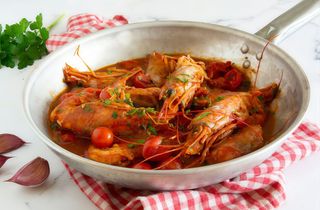 Gamberoni al guazzetto