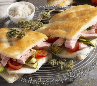 Schiacciatine vegetariana