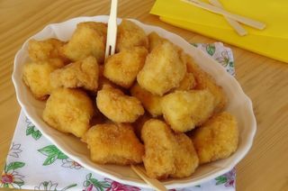 Bocconcini di pollo pastellati 5 pezzi