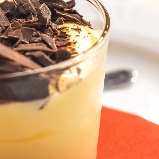 Mascarpone con scaglie di cioccolato 