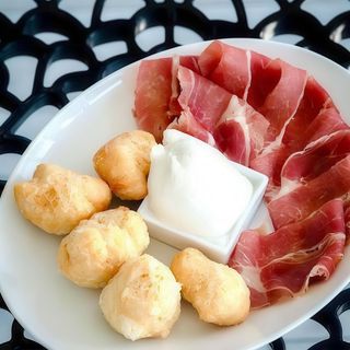 Crudo, cocc e burrat