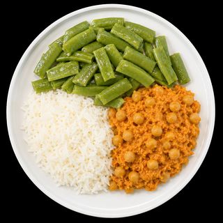 Ceci al Curry con basmati e taccole| 300 g