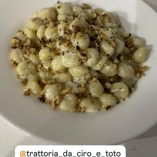 Gnocchi gorgonzola e noci