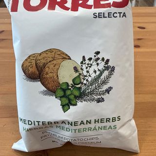 Torres patatine all erbette del mediterraneo