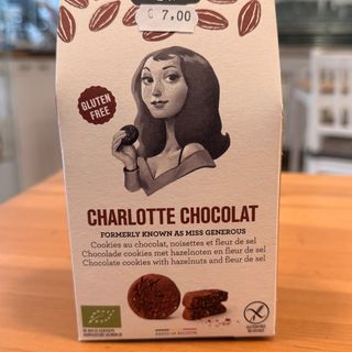 Biscotti senza glutine al cioccolato e sale