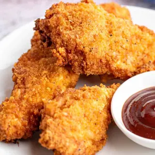 Chicken strips 5pz + BIBITA