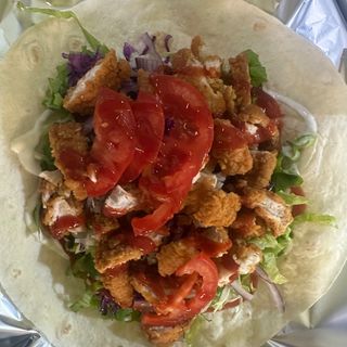 Piadina con chicken Strips 