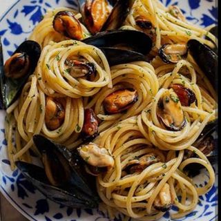 Spaghetti con cozze