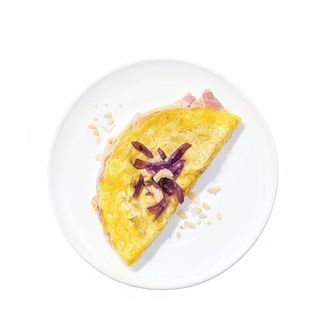 Ham & cheese omelette