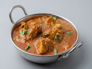 Pollo con curry karai