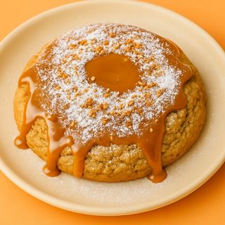 crumble cookies caramello