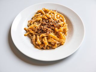Pici o tagliatelle al ragù toscano