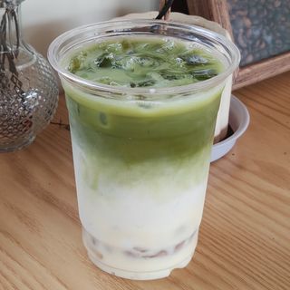 Latte cocco al matcha