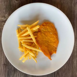 Cotoletta con patatine