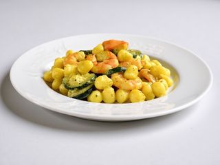 Gnocchetti zucchine e gamberi