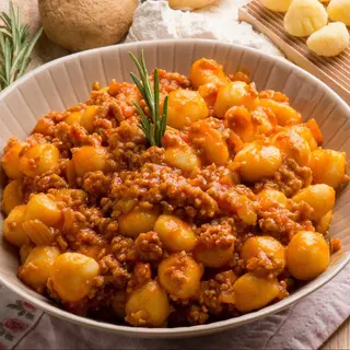 Gnocchi al ragù