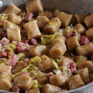 Gnocchetti alla boscaiola