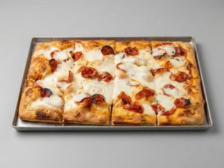 4 tranci di Mozzarella e salame