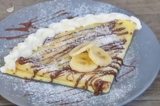 Piadina con Nutella e banana