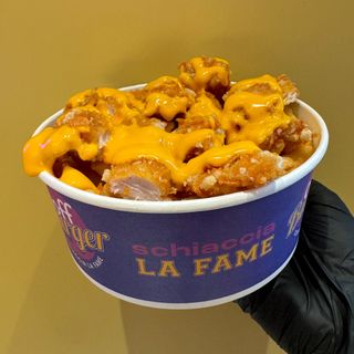 Chicken cheese fries