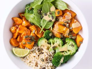 Buddha chicken bowl