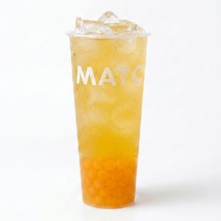 Sparkling passion fruit soda