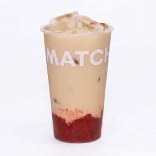 Strawberry milk tea
