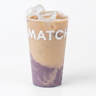Taro e Ube milk tea