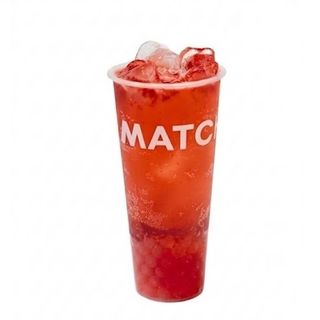 Sparkling raspberry soda