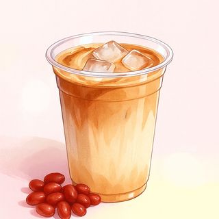 Honery azuki milk tea