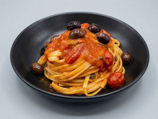 Linguine olive e Capperi
