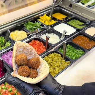 Falafel panino