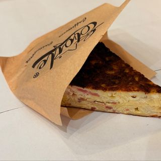 Frittata Di Pasta Bianca Con Salumi