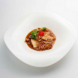 1106-Manzo funghi bambu