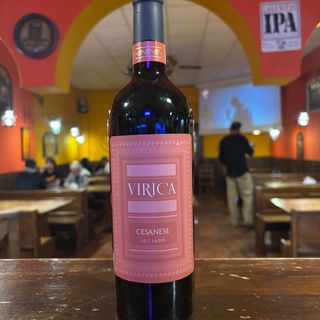 vino Virica cesanese rosso