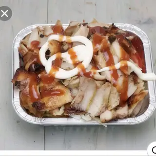 Carne di kebab vaschetta media