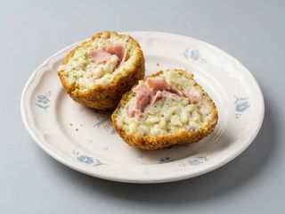Arancino mortadella pistacchio