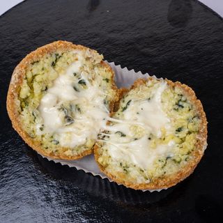 Arancino spinaci mozzarella