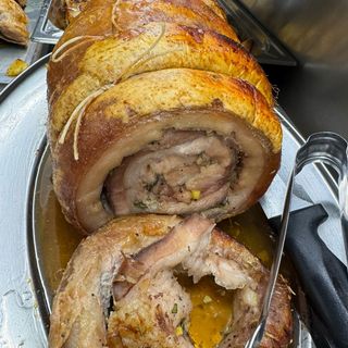 Pancetta di maiale arrosto