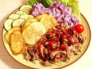 Pulled-pork al piatto