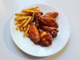 Menù hot chicken wings