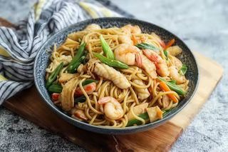 Seafood noodles