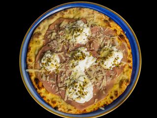 Mortadella e pistacchio