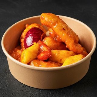 Pollo in salsa agrodolce