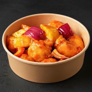 Gamberi in salsa agrodolce