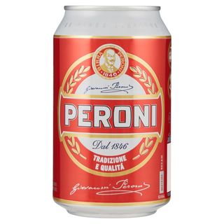 Peroni in lattina 33 cl