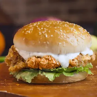 Chicken fillet burger singolo