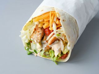 Grill chicken rap menu